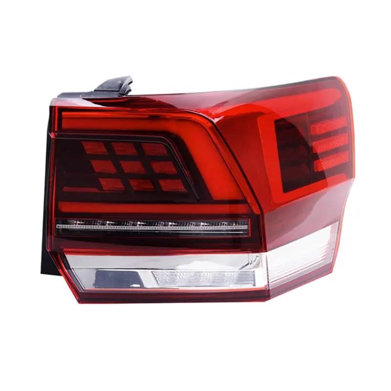 Zubehör LED Rücklicht Signal Lampe Hinten Warnung Bremse Lampe Kompatibel Mit VW VW Teramont 2017-2021 Auto Rücklicht Montage(Outer Right) von NTOLAMPIX