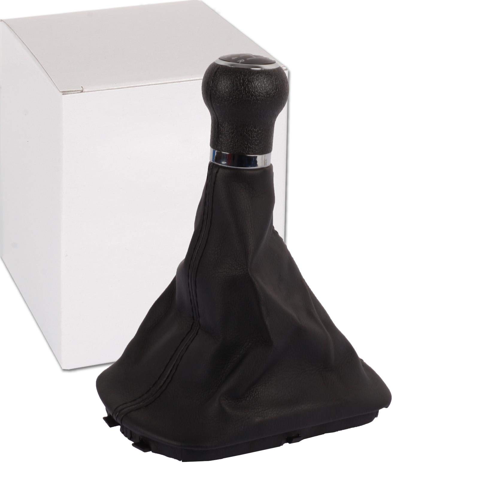 5-GANG SCHALTKNAUF SCHALTSACK SCHALTMANSCHETTE SCHWARZ CHROM PASSAT 3B 3BG 5-GANG SCHALTKNAUF SCHALTSACK SCHALTMANSCHETTE SCHWARZ CHROM PASSAT 3B 3BG von NTY