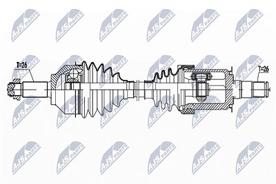 Nty Antriebswelle [Hersteller-Nr. NPW-BM-161] für Mini von NTY
