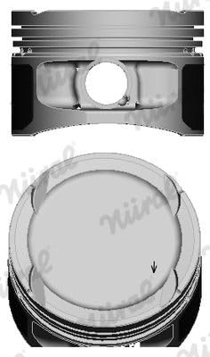 Nüral 87-116100-00 Kolben von NÜRAL