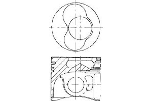 Nüral 87-421007-10 Kolben von NÜRAL