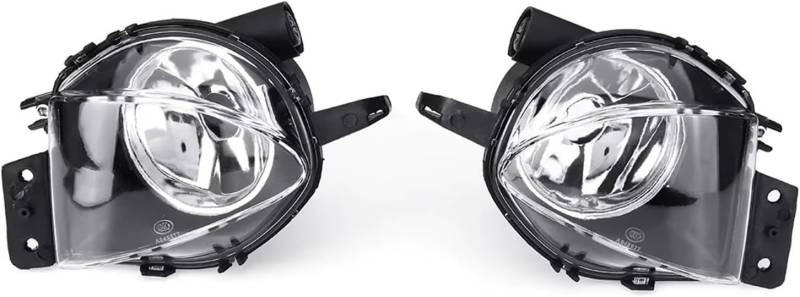 Nebelscheinwer Kompatibel Für BMW E90 E91 328i 328xi 325i 325xi 330i 330xi 2005-2008,Vordere Nebelscheinwerfer Nebelscheinwerfer-Lichtabdeckung Frontstoßstange Autozubehör,C/Only Right. von NUGHYVS