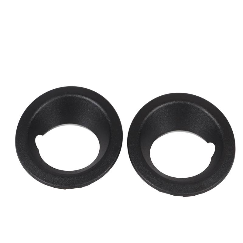 2PCS Front Bumper Fog Light Ring Abdeckung 51113400912 Schwarz Ersatz für X3 E83 2004‑2006 von NUMNBE