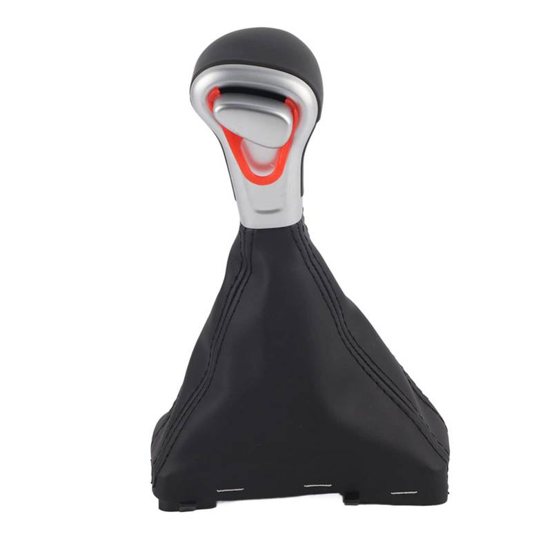 LEDER-GANGSCHALTKNAUF-SCHALTSACKABDECKUNG SCHWARZ FÜR A4L B8 B8PA LINKSLENKER 1PC von NUMNBE