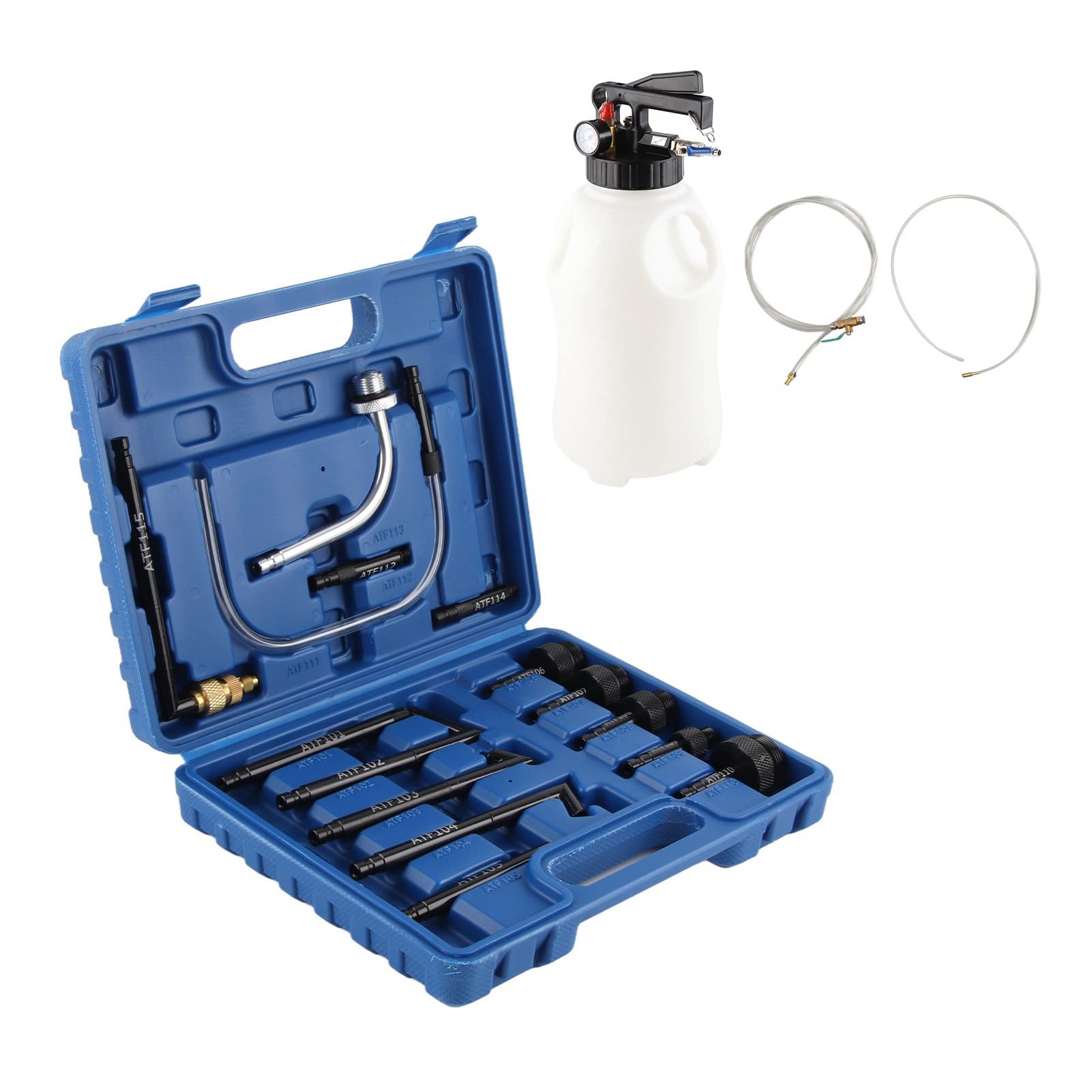 NUMNBE 10L Extractor and Distributor PNEUMATISCHE FLÜSSIGKEITSPUMPE FÜR ATF-FLÜSSIGKEITEN, FÜR AUTOWERKSTATT UND ZUHAUSE von NUMNBE