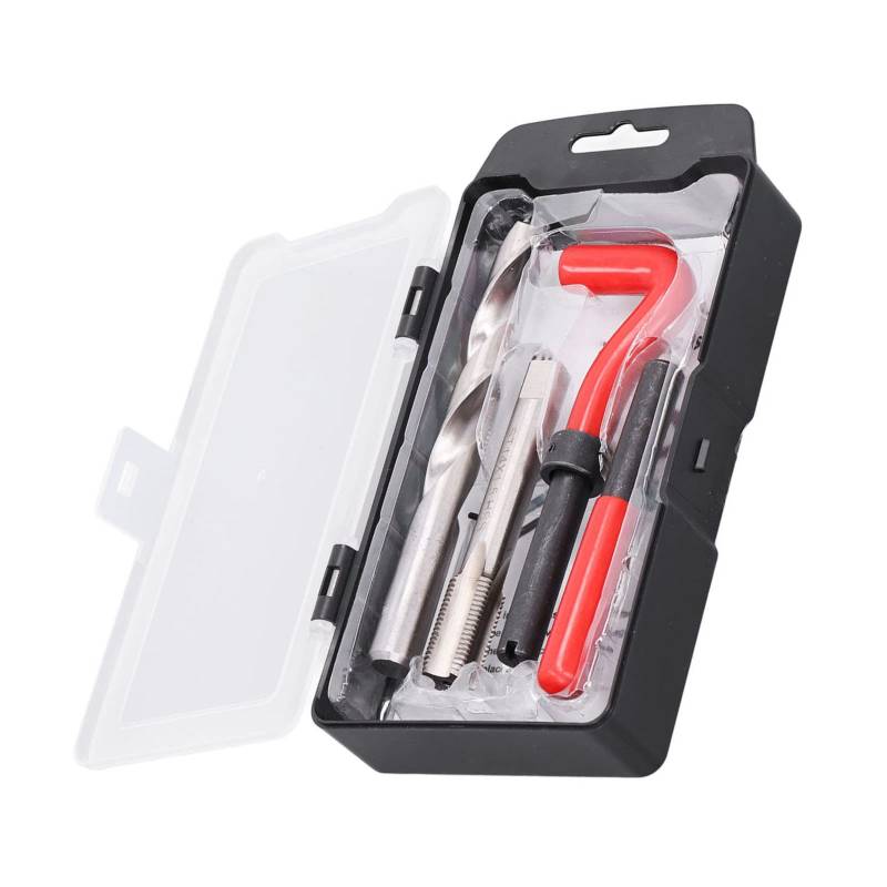 NUMNBE 15pcs/Set Fadenreparatur -Kit Handwerkzeug zur automatischen Reparatur von M14x1.50 mm von NUMNBE
