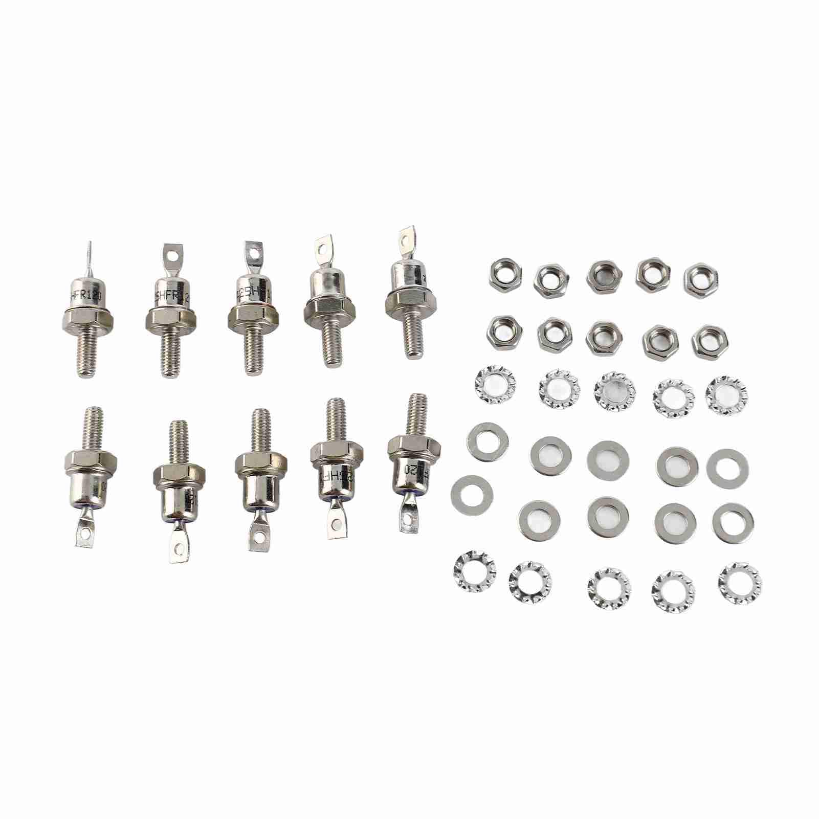 NUMNBE 25HFR 25HF Gleichrichter Diode 25A 1200V Eisenbasis Vorwärts -Vorwärts -Rückwärtspolaritäts -Studentode Kathode Weitstrom Range Einfacher Installation Batterie Ladekonverter NUMNBE 25HFR 25HF Gleichrichter Diode 25A 1200V Eisenbasis Vorwärts -Vorwärts -Rückwärtspolaritäts -Studentode Kathode Weitstrom Range Einfacher Installation Batterie Ladekonverter von NUMNBE