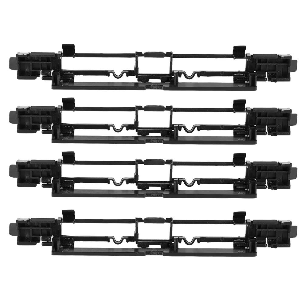 NUMNBE 4er Set Auto-Dachträgerabdeckungsschienenleiste Formteil passt für Astra H MK5 Zubehör von NUMNBE