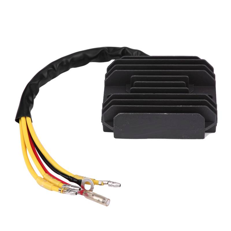 NUMNBE Motorradspannungsregler Gleichrichter für GS850G GS850GL GS850GN GS1000 GSX1100 Hitzeableitungsrippen Schwarz Aluminiumlegierung 10.5oz von NUMNBE