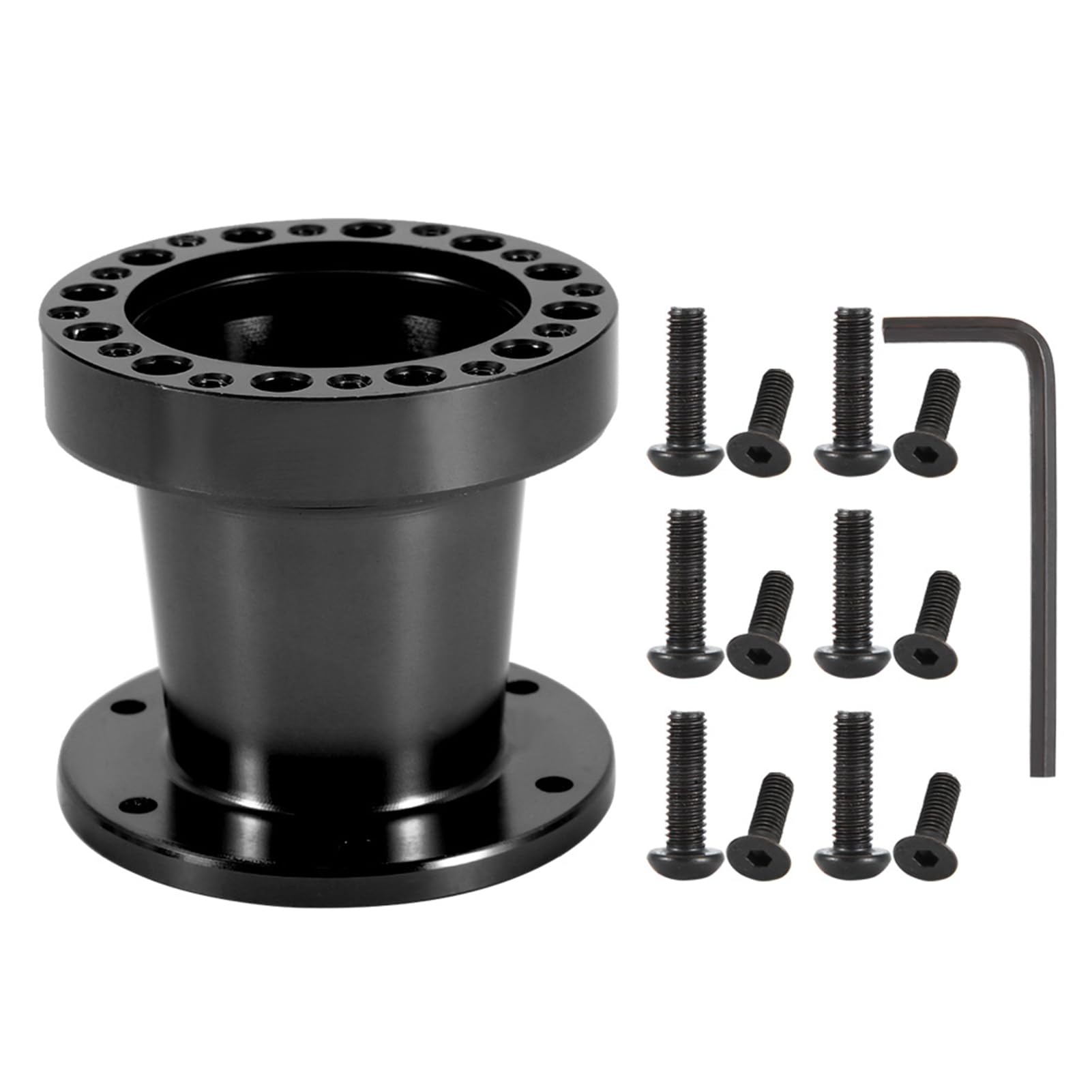 NUMNBE Universal Car Lenkung Rad Hub Aluminium Spacer Lenkradschub -Hub -Adapter -Kit 3 Farben für alle Automodelle NUMNBE Universal Car Lenkung Rad Hub Aluminium Spacer Lenkradschub -Hub -Adapter -Kit 3 Farben für alle Automodelle von NUMNBE