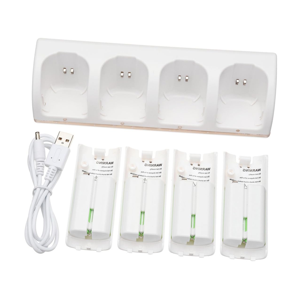 NUOBESTY 1 Satz 4 Ladesteckplätze für Akkus charger 4-Slot-Ladegerät Akkuladegerät Akku Ladestation Batterieadapter Batterieladegerät mit vier Steckplätzen Plastik Weiß NUOBESTY 1 Satz 4 Ladesteckplätze für Akkus charger 4-Slot-Ladegerät Akkuladegerät Akku Ladestation Batterieadapter Batterieladegerät mit vier Steckplätzen Plastik Weiß von NUOBESTY