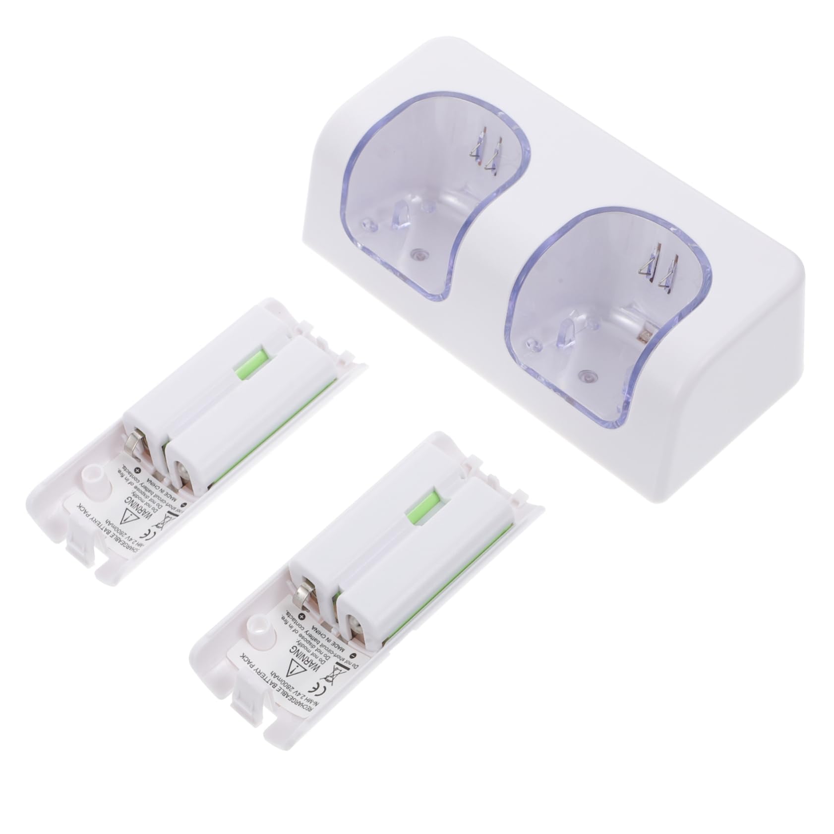 NUOBESTY 1Satz Dual Ladestation Dock für Akkuladapter Weißes Batterieladegerät für Komfortable Nutzung Kompatibel mit Fernbedienungen Einfaches Aufladen Überall NUOBESTY 1Satz Dual Ladestation Dock für Akkuladapter Weißes Batterieladegerät für Komfortable Nutzung Kompatibel mit Fernbedienungen Einfaches Aufladen Überall von NUOBESTY