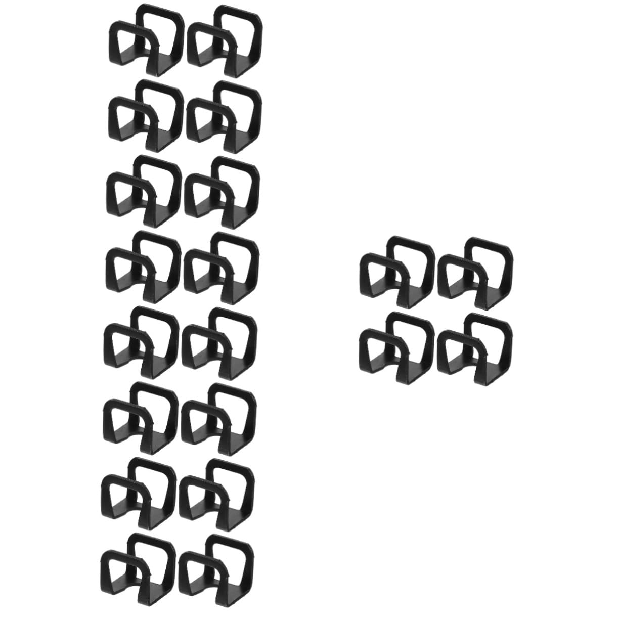 NUOBESTY 5 Sätze Ölpumpenklemmen-buchsenversorgung Jack Reparatur Klammern Für Die Ölpumpe des Wagenhebers Hydraulik-wagenheber-ölpumpen-Clips Wagenheberklemme Stahl Schwarz 4 Stücke * 5 NUOBESTY 5 Sätze Ölpumpenklemmen-buchsenversorgung Jack Reparatur Klammern Für Die Ölpumpe des Wagenhebers Hydraulik-wagenheber-ölpumpen-Clips Wagenheberklemme Stahl Schwarz 4 Stücke * 5 von NUOBESTY