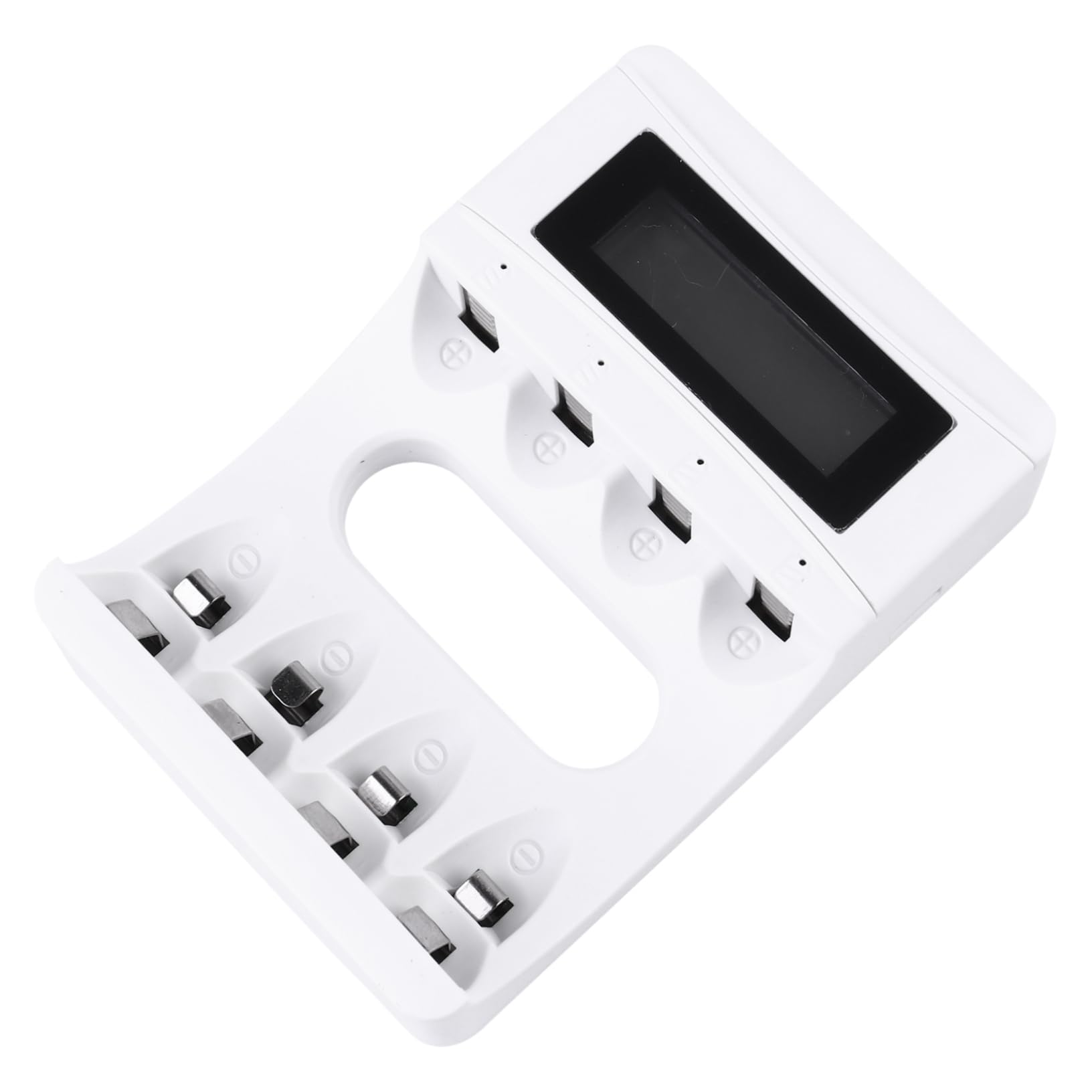 NUOBESTY Ladegeräte wiederaufladbar 18650 Ladegerät alle werkzeug 4-fach Akkuladegerät Ladegerät mit 4 Steckplätzen Batterieladegerät mit LCD-Display Abs Weiß NUOBESTY Ladegeräte wiederaufladbar 18650 Ladegerät alle werkzeug 4-fach Akkuladegerät Ladegerät mit 4 Steckplätzen Batterieladegerät mit LCD-Display Abs Weiß von NUOBESTY