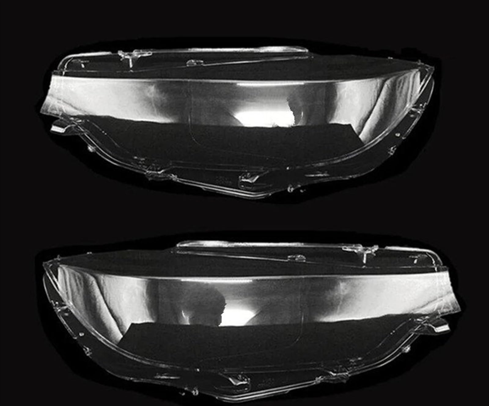 Kompatibel Mit 4er-Reihe Für M4 F32 F33 F36 F82 2013 2014 2015 2016 2017 Scheinwerferabdeckung Autoscheinwerferlinsenabdeckung Transparente Lampenschirm-Scheinwerferschale Scheinwerferglas(Pair) von NUOSDEX