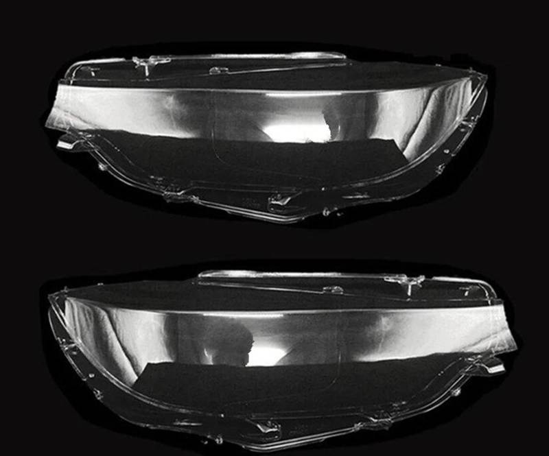 Kompatibel Mit 4er-Reihe Für M4 F32 F33 F36 F82 2013 2014 2015 2016 2017 Scheinwerferabdeckung Autoscheinwerferlinsenabdeckung Transparente Lampenschirm-Scheinwerferschale Scheinwerferglas(Pair) von NUOSDEX