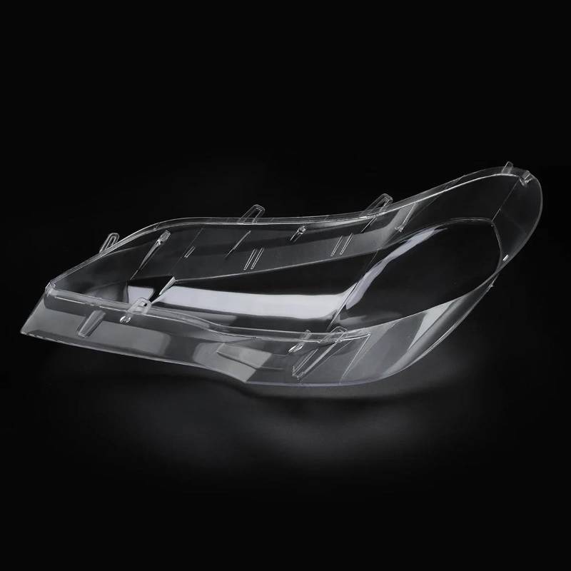 Kompatibel Mit Für X5 E70 2007-2011 2012 2013 Autoscheinwerferlinsenabdeckung Frontscheinwerferabdeckung Linse Transparente Scheinwerfer Lampenschirm Lampenschalenmasken Scheinwerferglas(Left) von NUOSDEX