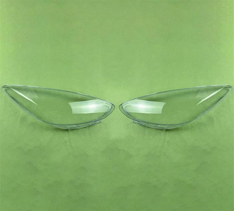 Kompatibel Mit Mazda 2 M2 2007 2008–2011 2012 Auto-Frontscheinwerfer-Abdeckung Glas Scheinwerferschale Linsenkappen Lichtgehäuse Auto Lampenschirm Lampenabdeckung Maske Scheinwerferglas(Pair) von NUOSDEX