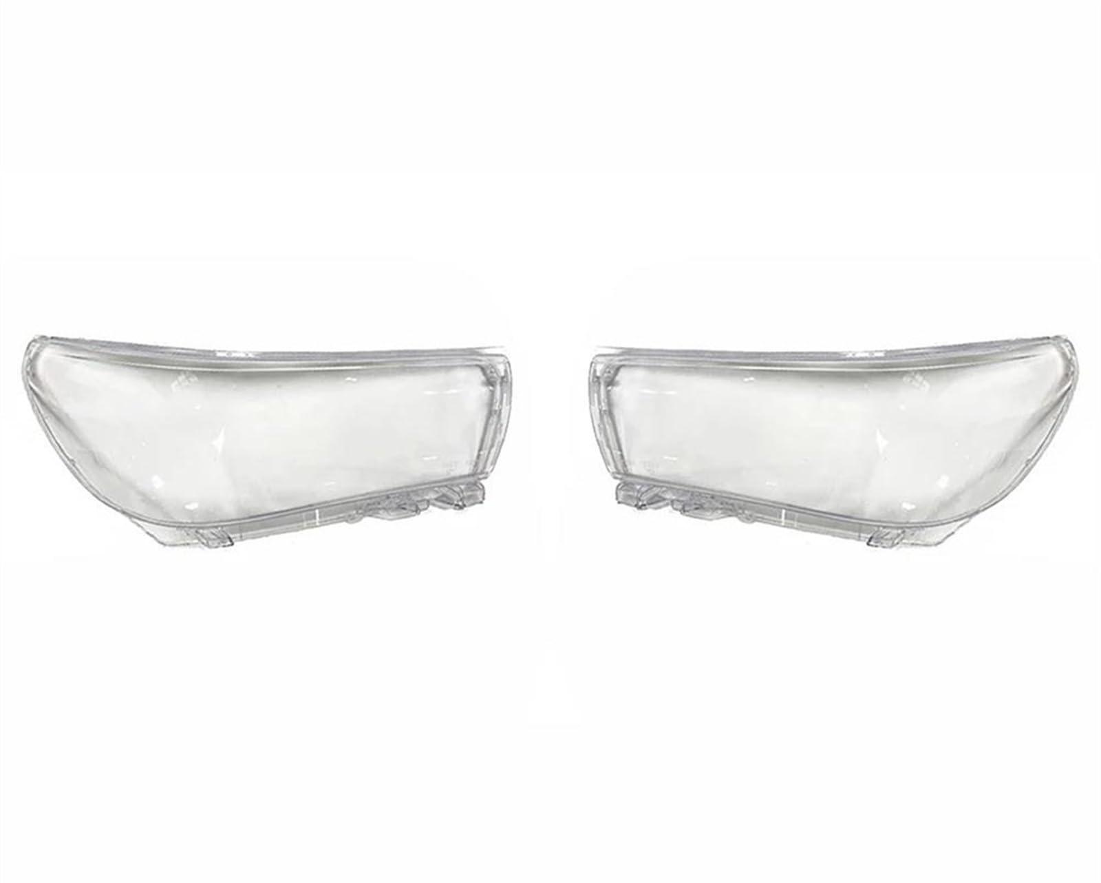 Kompatibel Mit Toyota Für Hilux 2016 2017 2018 Auto-Scheinwerferlinsenabdeckung Auto-Scheinwerferschalenabdeckung Lampenschirm Ersetzen Scheinwerferabdeckungsgehäuse Scheinwerferglas(Pair) von NUOSDEX