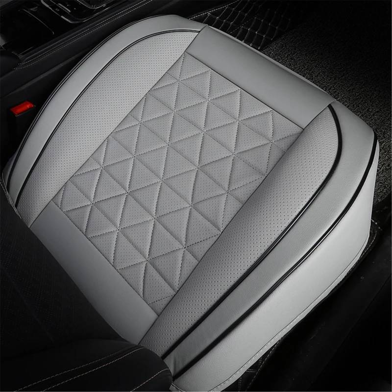 NUOSDEX Auto sitzkissen Universal Auto Sitz Abdeckung Protector Eingewickelt Vordersitz Kissen Innen Sitz Matte Auto Zubehör Auto Kissen Schutz Matte(Gray) von NUOSDEX