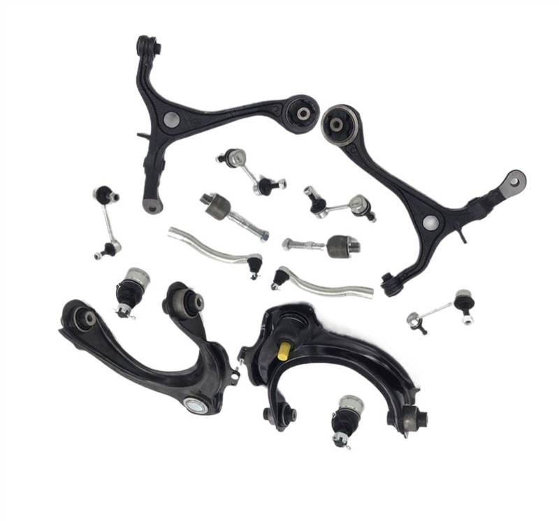 NUOSDEX Kompatibel Mit Acura Für TSX 2.4L 2004 2005 2006 2007 2008 K640289 K640290 Front Lower Upper Control Arm Kits Suspension Wishbone Control Arm Querlenker von NUOSDEX