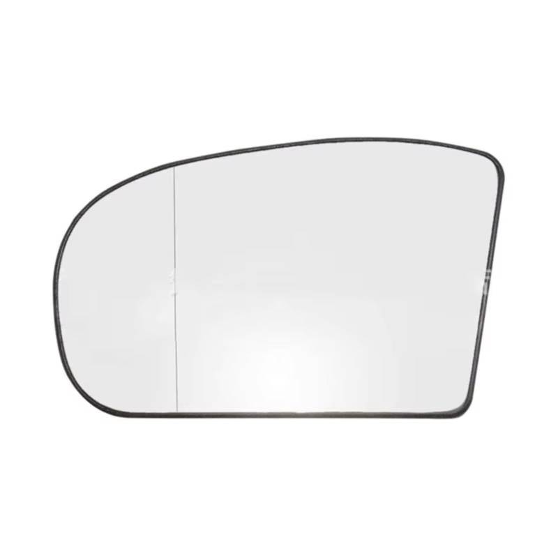 NUOSDEX Kompatibel Mit Benz Für W203 W211 2001 2002 2003 2004 2005 2006 2007, Beheiztes Weitwinkel-Autotürspiegelglas, OEM: 2038100121, 2038101021 Außenspiege Asphärisch(Left) von NUOSDEX