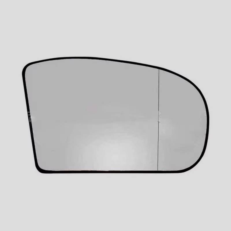 NUOSDEX Kompatibel Mit Benz Für W203 W211 2001 2002 2003 2004 2005 2006 2007, Beheiztes Weitwinkel-Autotürspiegelglas, OEM: 2038100121, 2038101021 Außenspiege Asphärisch(Right) von NUOSDEX