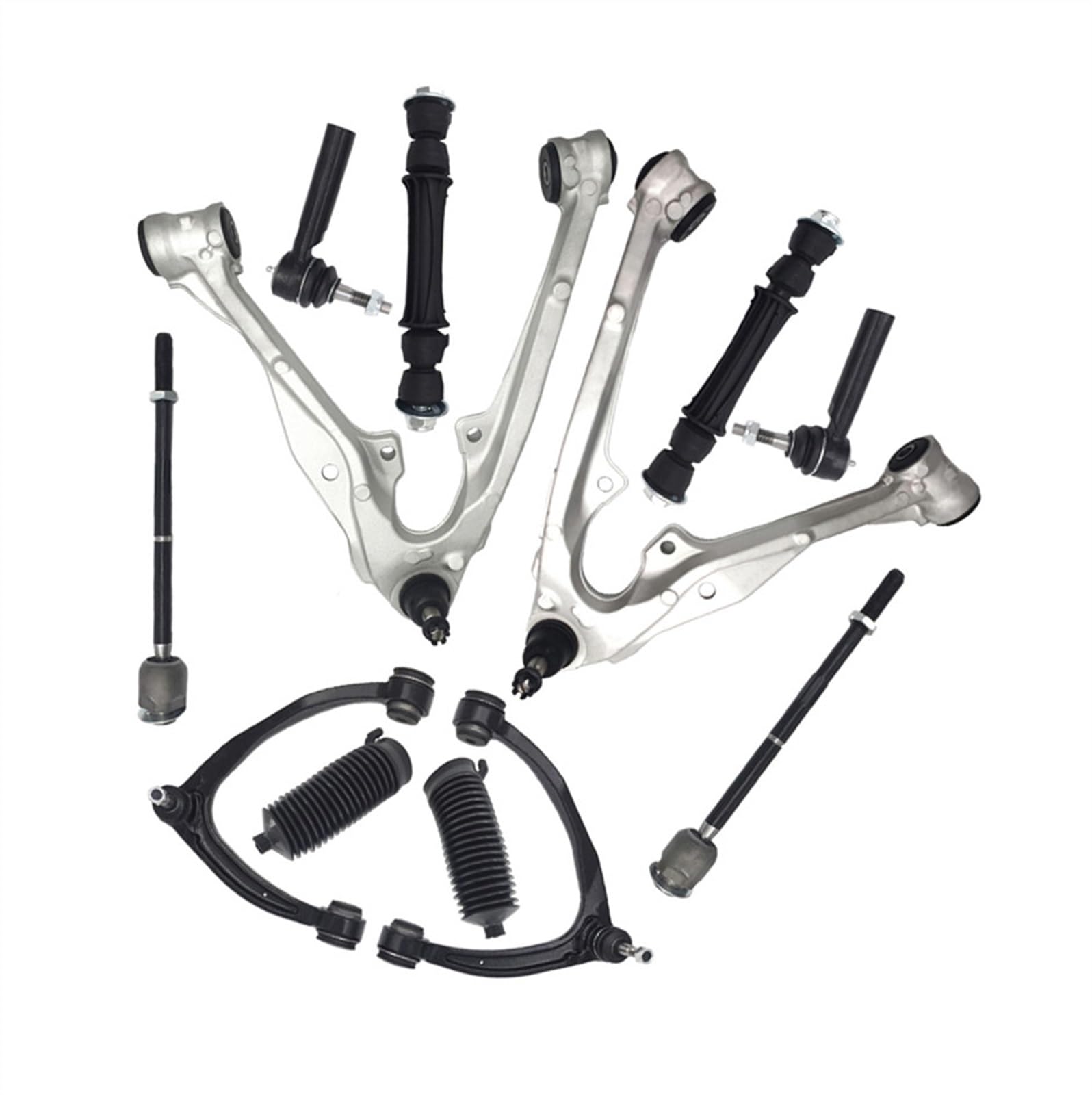 NUOSDEX Kompatibel Mit Cadillac Für Escalade ESV EXT 2007 2008 2009 2010 2011, Vorderer Unterer Oberer Linker Rechter Querlenker, Aufhängungssatz, Wishbone-Querlenker Querlenker NUOSDEX Kompatibel Mit Cadillac Für Escalade ESV EXT 2007 2008 2009 2010 2011, Vorderer Unterer Oberer Linker Rechter Querlenker, Aufhängungssatz, Wishbone-Querlenker Querlenker von NUOSDEX