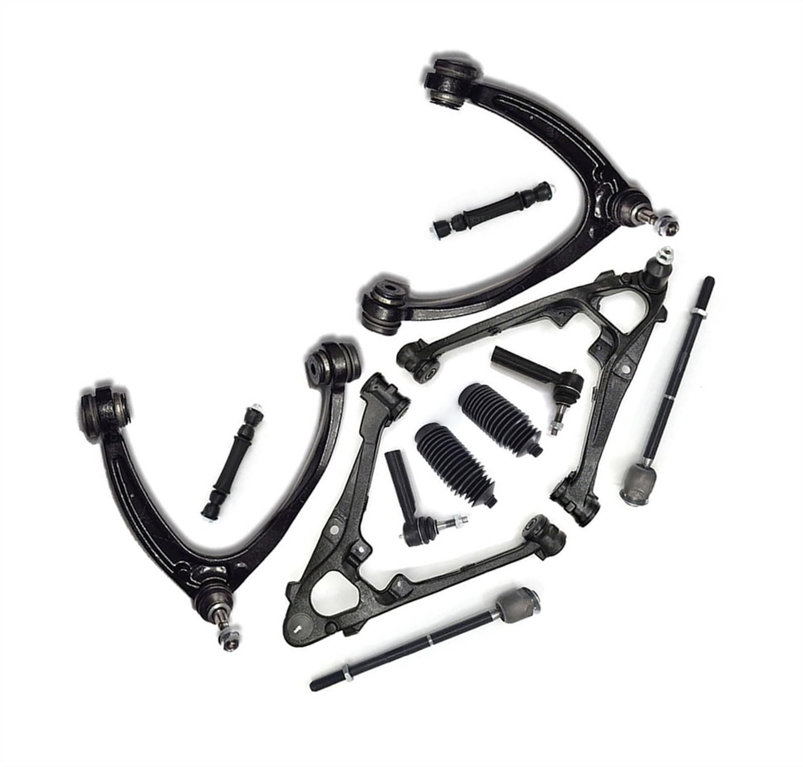 NUOSDEX Kompatibel Mit Chevrolet Für Avalanche Für Tahoe 2007–2013 15096198 Vorderer Oberer Unterer Querlenker Spurstangenmanschetten Stabilisatorverbindungssatz 15096197 Querlenker NUOSDEX Kompatibel Mit Chevrolet Für Avalanche Für Tahoe 2007–2013 15096198 Vorderer Oberer Unterer Querlenker Spurstangenmanschetten Stabilisatorverbindungssatz 15096197 Querlenker von NUOSDEX