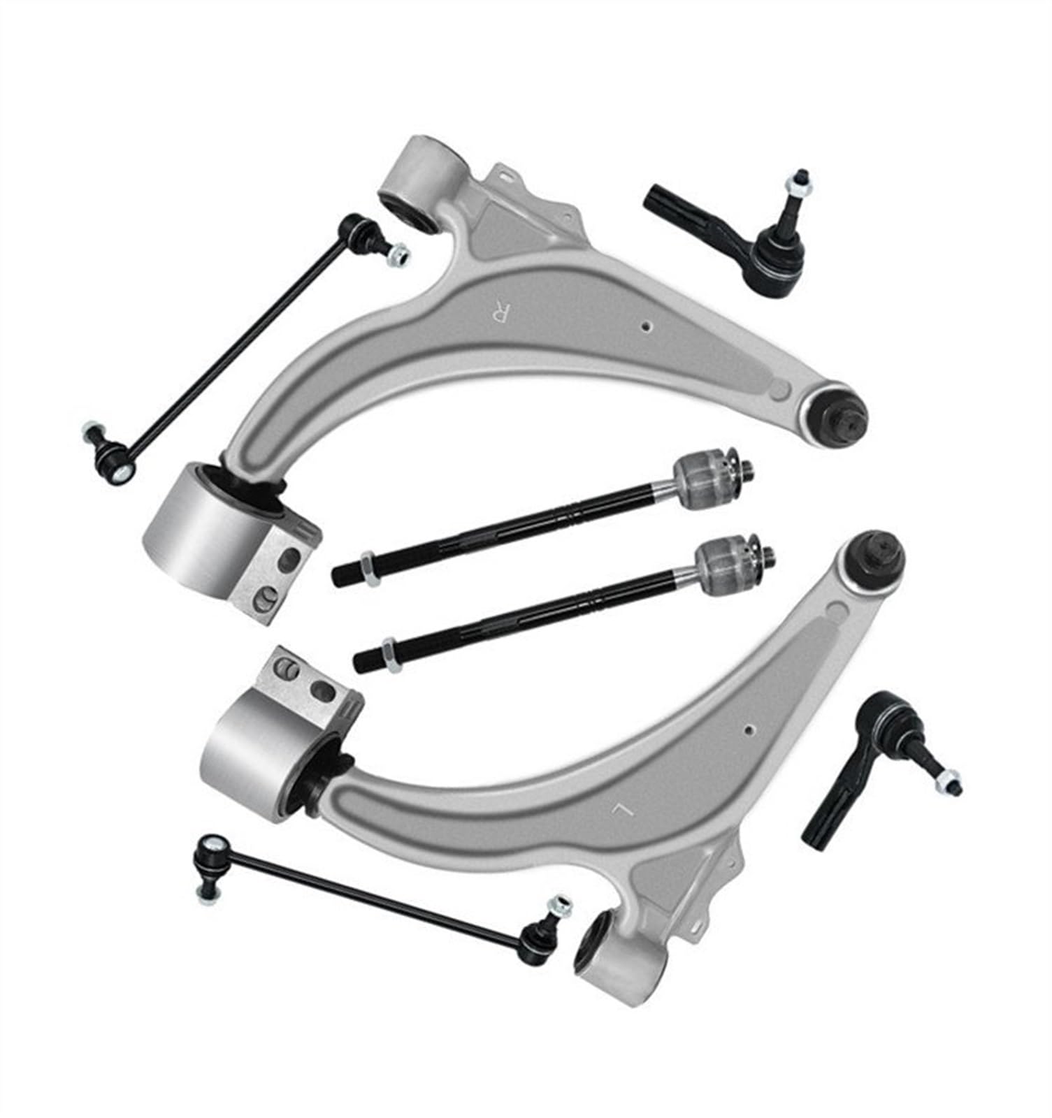 NUOSDEX Kompatibel Mit Chevrolet Für Cruze 2011 2012 2013 2014 2015 2016 Für Volt Vorderer Unterer Querlenker, Spurstange, Aufhängung, Querlenker, Querlenker-Kit Querlenker von NUOSDEX