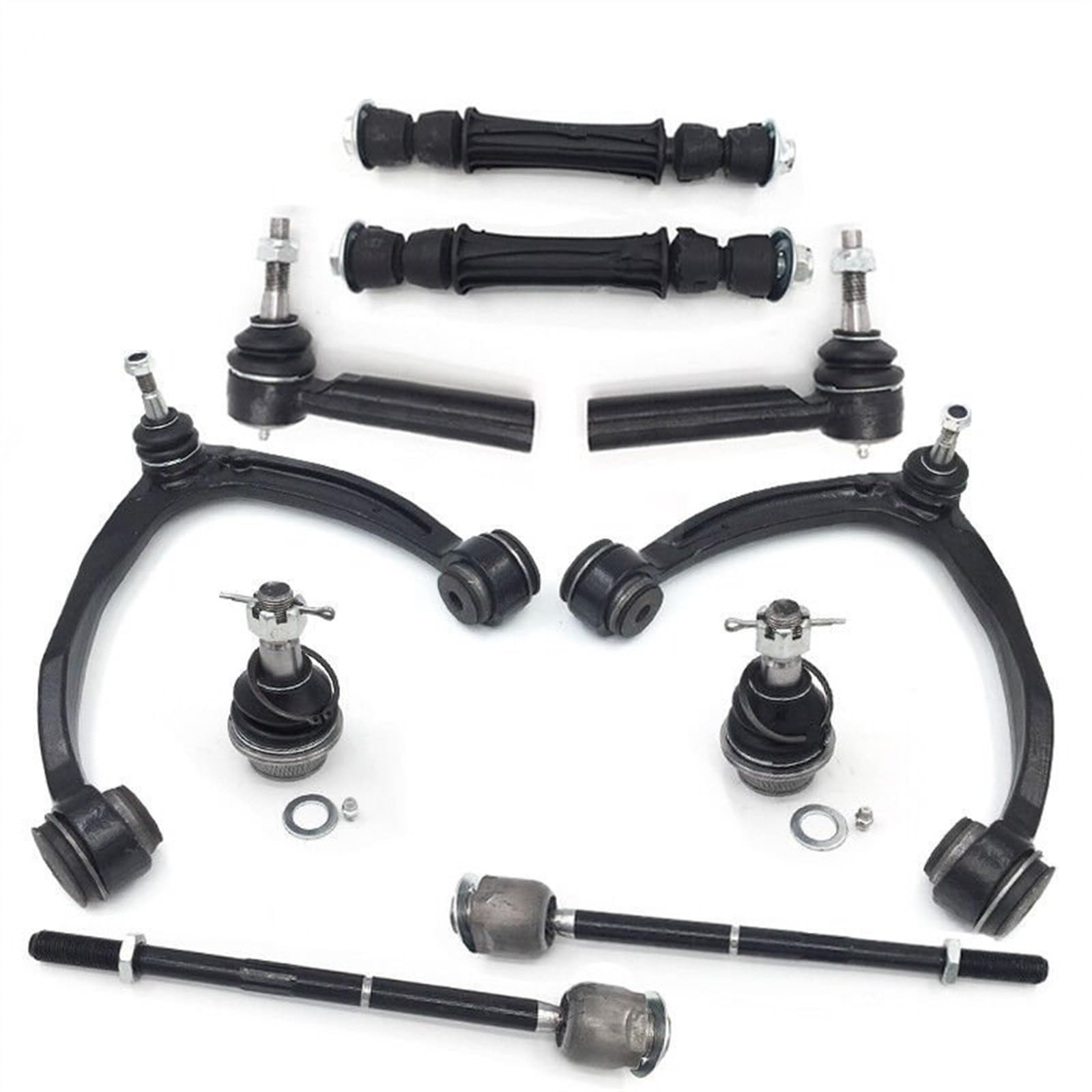NUOSDEX Kompatibel Mit Chevrolet Für Tahoe Für Suburban 1500 2007-2014 Aufhängung Vorne Oben Querlenker Kugelgelenk Stabilisator Link Spurstangenköpfe Kits Querlenker NUOSDEX Kompatibel Mit Chevrolet Für Tahoe Für Suburban 1500 2007-2014 Aufhängung Vorne Oben Querlenker Kugelgelenk Stabilisator Link Spurstangenköpfe Kits Querlenker von NUOSDEX