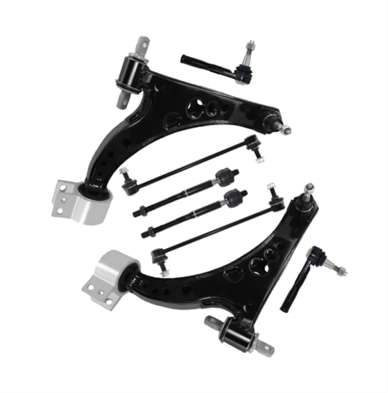 NUOSDEX Kompatibel Mit Chevrolet Für Volt Für Cruze 2016 2017 2018 2019 13466362 Vorderradaufhängungs-Querlenker Spurstangen Stabilisatorverbindungen Kit Querlenker NUOSDEX Kompatibel Mit Chevrolet Für Volt Für Cruze 2016 2017 2018 2019 13466362 Vorderradaufhängungs-Querlenker Spurstangen Stabilisatorverbindungen Kit Querlenker von NUOSDEX