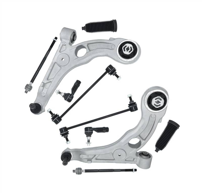 NUOSDEX Kompatibel Mit Chrysler 200 2015 2016 2017 Vorderradaufhängung Querlenker Stabilisator Spurstangenmanschettensatz Autozubehör Querlenker Querlenker von NUOSDEX