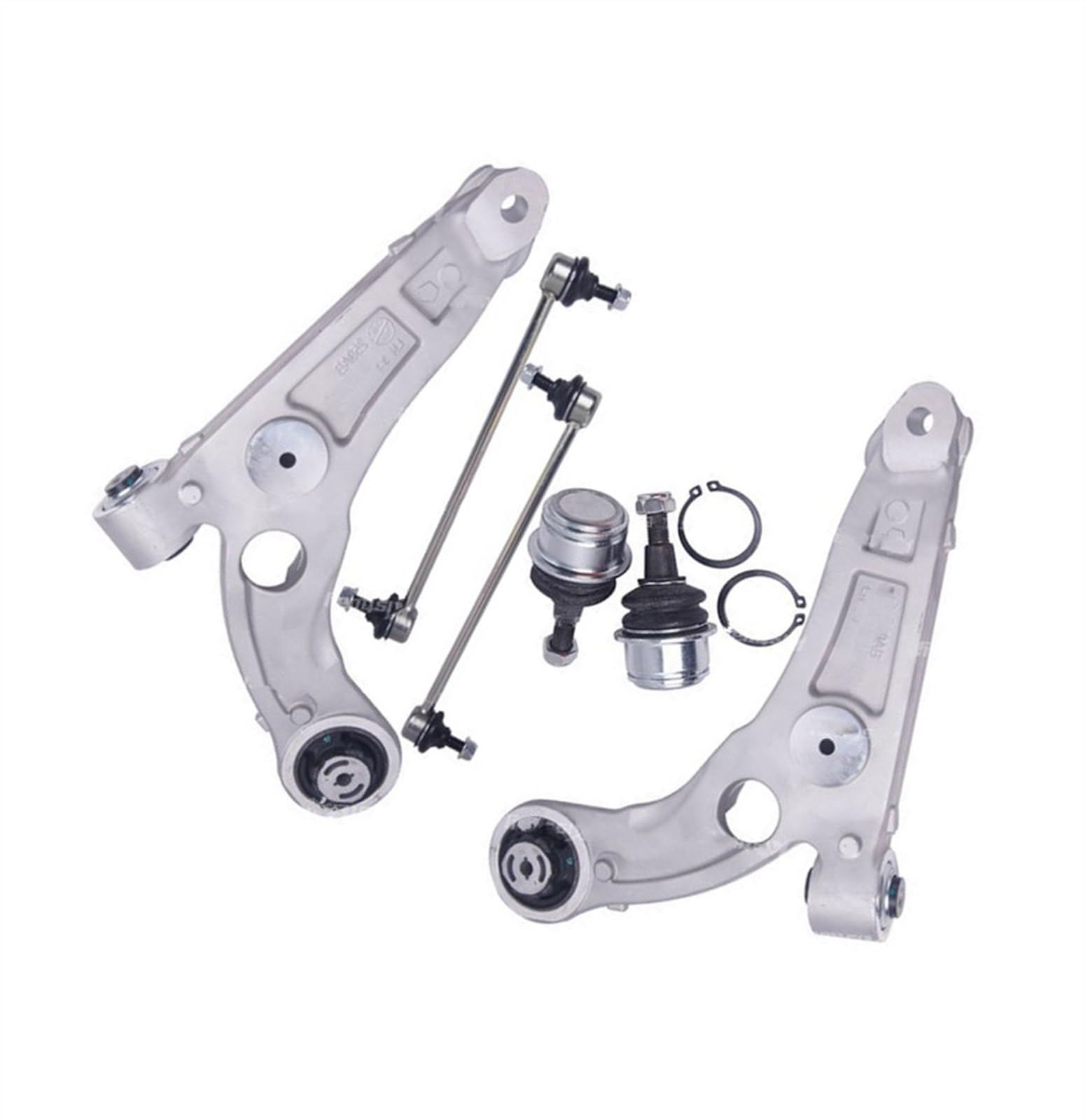 NUOSDEX Kompatibel Mit Chrysler 200 2WD 4WD 68224731AB 04668994AD Autoteile Vorderer Unterer Querlenkersatz Wishbone-Radaufhängung 04668993AE Querlenker(2WD) von NUOSDEX