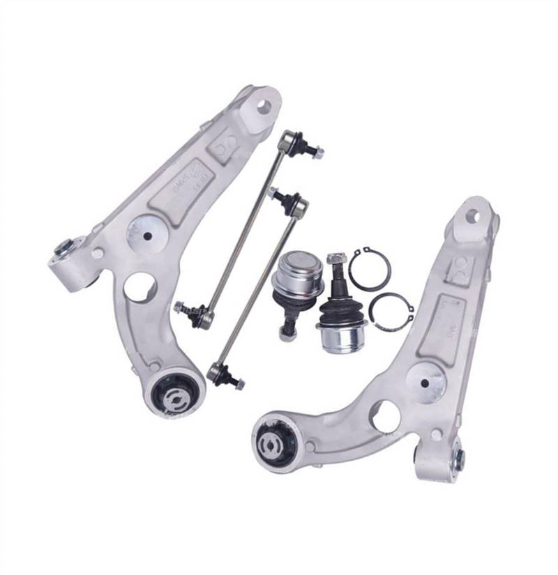 NUOSDEX Kompatibel Mit Chrysler 200 2WD 4WD 68224731AB 04668994AD Autoteile Vorderer Unterer Querlenkersatz Wishbone-Radaufhängung 04668993AE Querlenker(2WD) von NUOSDEX