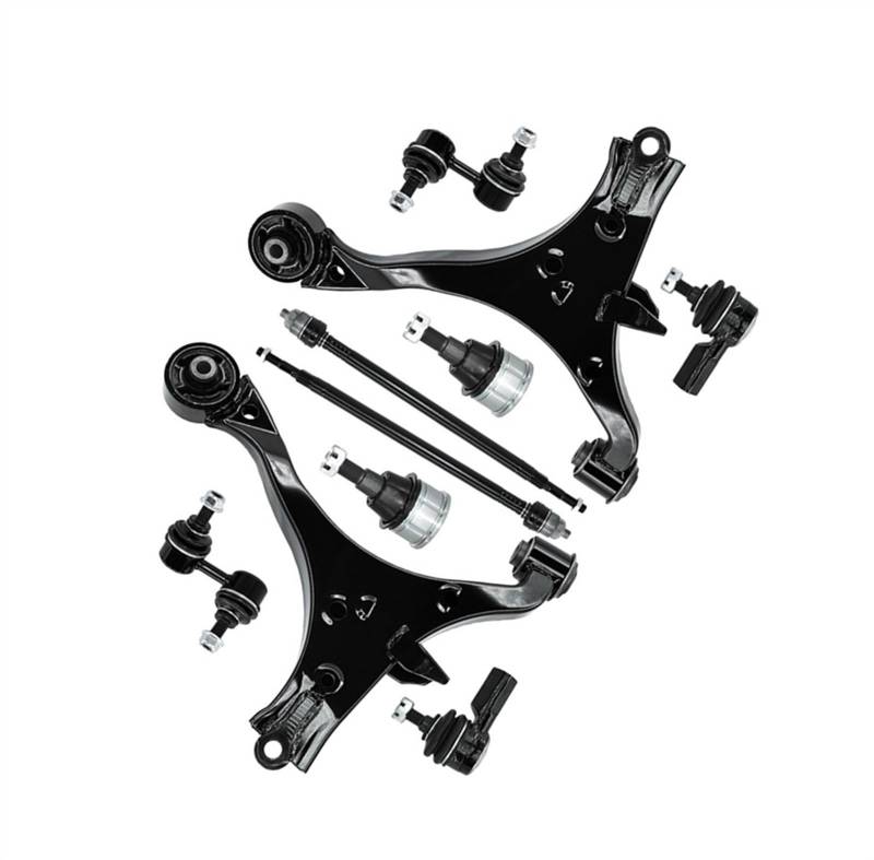 NUOSDEX Kompatibel Mit Civic 2001 2002 2003 2004 2005 Autoaufhängung Kugelgelenke Spurstangen Querlenkersatz Wishbone Querlenker K640287 K640288 Querlenker von NUOSDEX