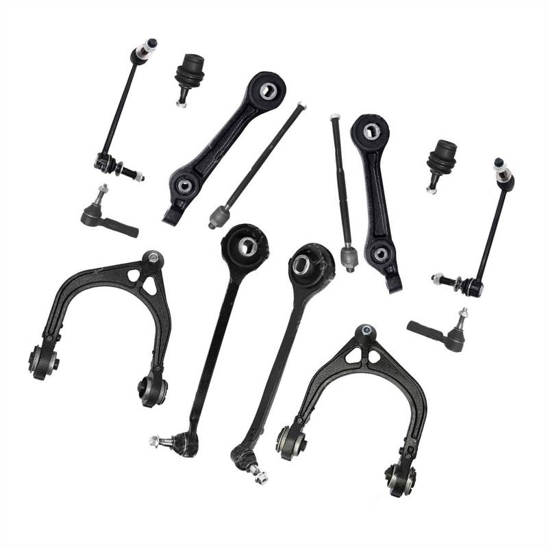 NUOSDEX Kompatibel Mit Dodge Für Challenger RWD 2008 2009 2010 Für Charger Für Magnum Front Upper Lower Arm Suspension Kit 4782665AB 4782666AB Querlenker von NUOSDEX