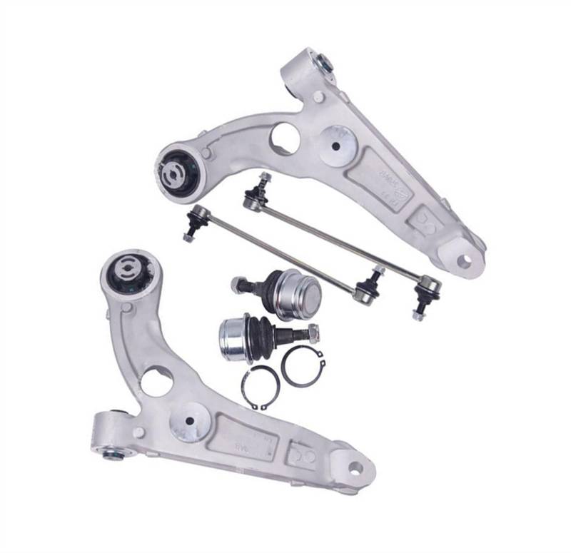 NUOSDEX Kompatibel Mit Jeep Für Cherokee KL 2013 2014 2015 2016 2017 2018 68224731AB Front Lower Arm Kit Suspension Arm 04668993AE 04668994AD Querlenker(2WD) von NUOSDEX