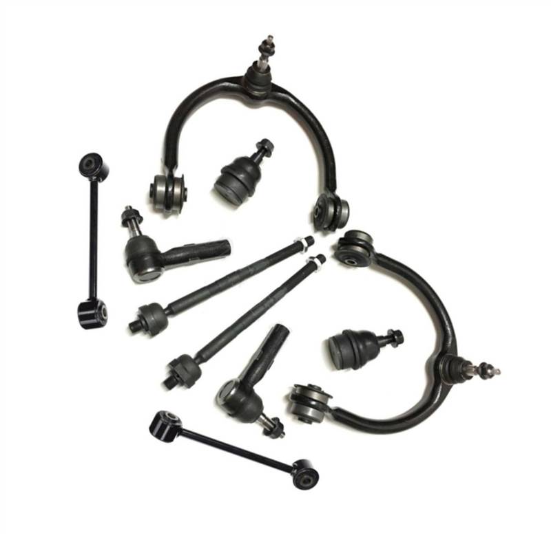 NUOSDEX Kompatibel Mit Jeep Für Commander Für Grand Für Cherokee 2005-2008 2009 2010 ES80643 ES80644 Vordere Obere Querlenker Kugelgelenke Kit K80629 Querlenker von NUOSDEX