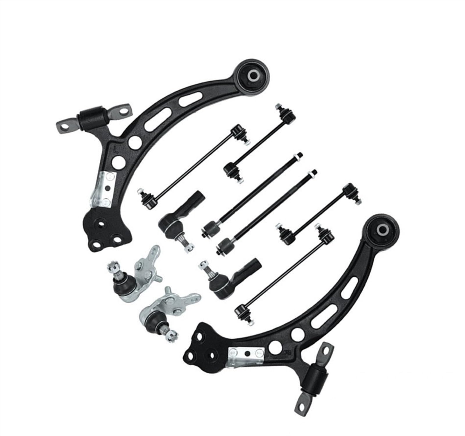 NUOSDEX Kompatibel Mit Lexus Für ES300 1997 1998 1999 2000 2001, Vorderer Unterer Querlenker, Stabilisatorverbindung, Spurstange, Querlenker, Querlenker 4806806040 Querlenker von NUOSDEX