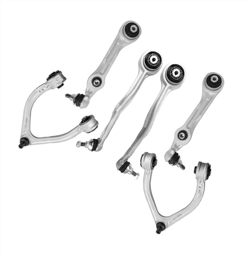 NUOSDEX Kompatibel Mit Maybach Für S650 2018 2019 2020 S600 2016 2017 MS101455 MS101456 Vorderer Oberer Unterer Querlenkersatz Aufhängung Wishbone-Querlenker Querlenker von NUOSDEX