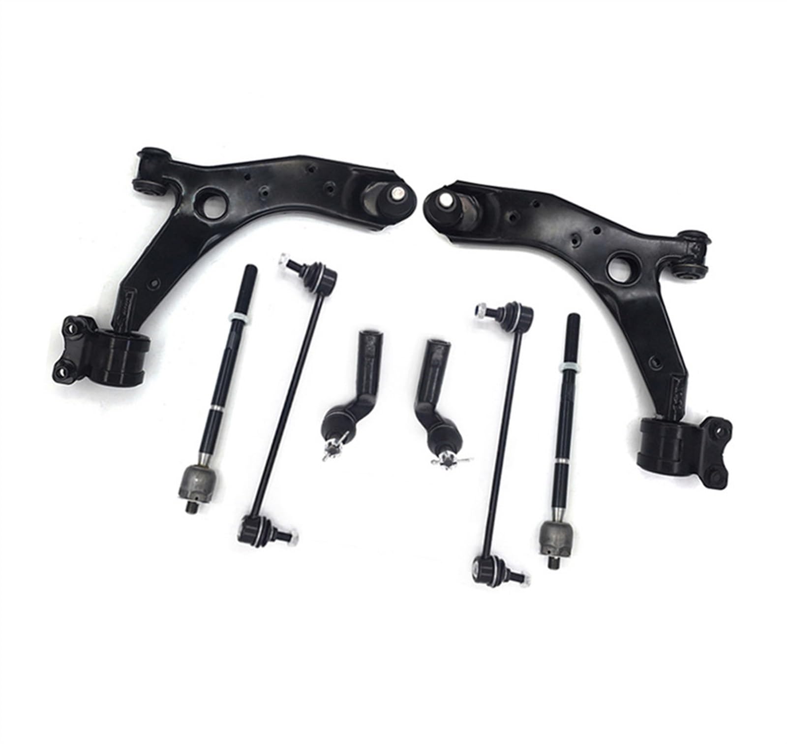 NUOSDEX Kompatibel Mit Mazda 5 2006–2013 2014, Für Mazda 3 2004 2005 2006 2007 2008 2009, Vorderer Unterer Querlenker, Stabilisatorverbindung, Spurstange, Aufhängungssatz Querlenker NUOSDEX Kompatibel Mit Mazda 5 2006–2013 2014, Für Mazda 3 2004 2005 2006 2007 2008 2009, Vorderer Unterer Querlenker, Stabilisatorverbindung, Spurstange, Aufhängungssatz Querlenker von NUOSDEX