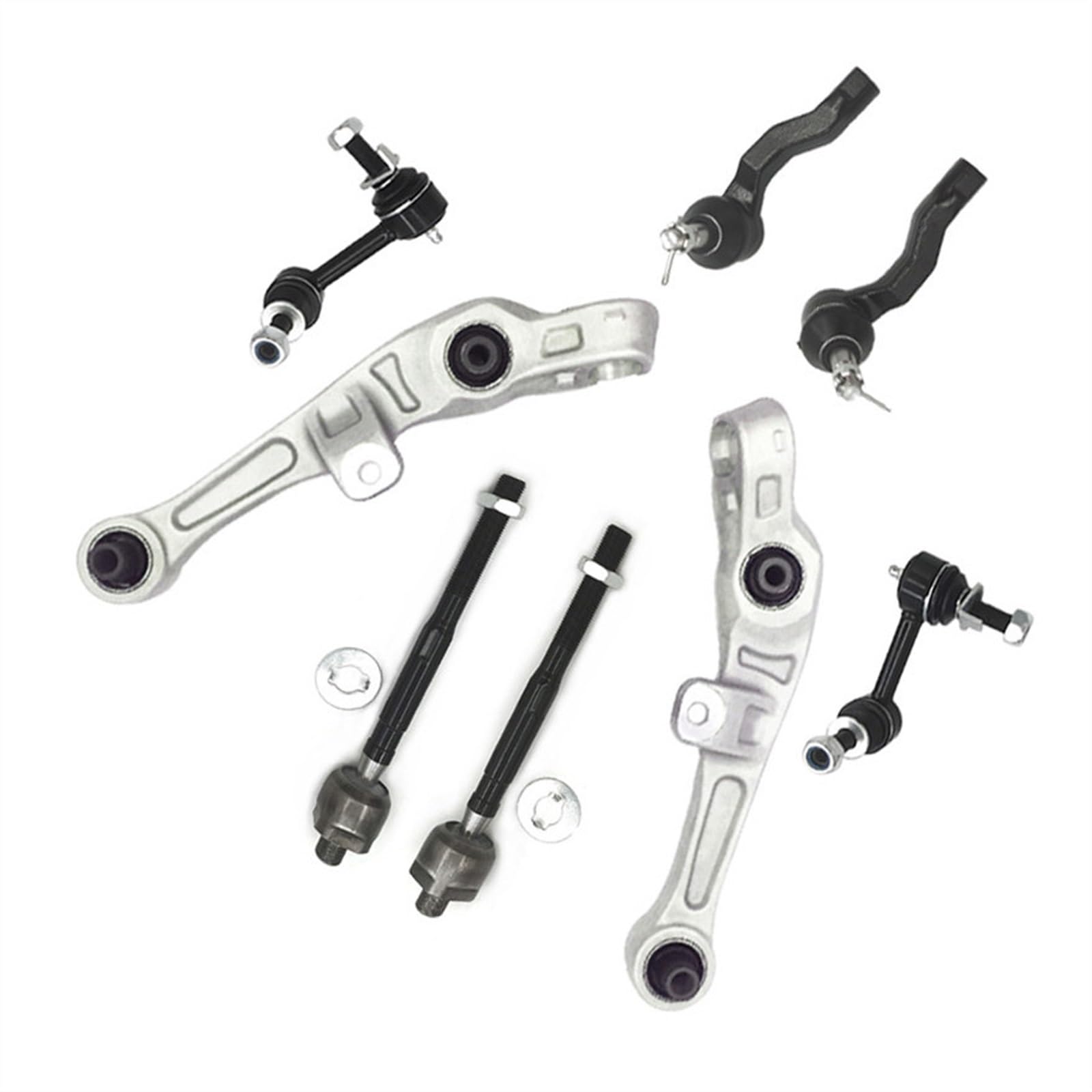 NUOSDEX Kompatibel Mit Nissan 350Z 2007 2008 2009 2003 2004 2005 2006 Vorderer Unterer Querlenker, Stabilisatorverbindung, Spurstange, Aufhängung, Autoteile Querlenker NUOSDEX Kompatibel Mit Nissan 350Z 2007 2008 2009 2003 2004 2005 2006 Vorderer Unterer Querlenker, Stabilisatorverbindung, Spurstange, Aufhängung, Autoteile Querlenker von NUOSDEX