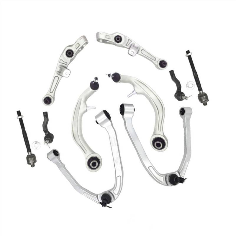 NUOSDEX Kompatibel Mit Nissan 350Z RWD 2006 2007 2009 2003 2004 2005 Auto-Querlenker-Radaufhängung Vorne Oben Unten Querlenker Spurstange Stabilisator Querlenker von NUOSDEX