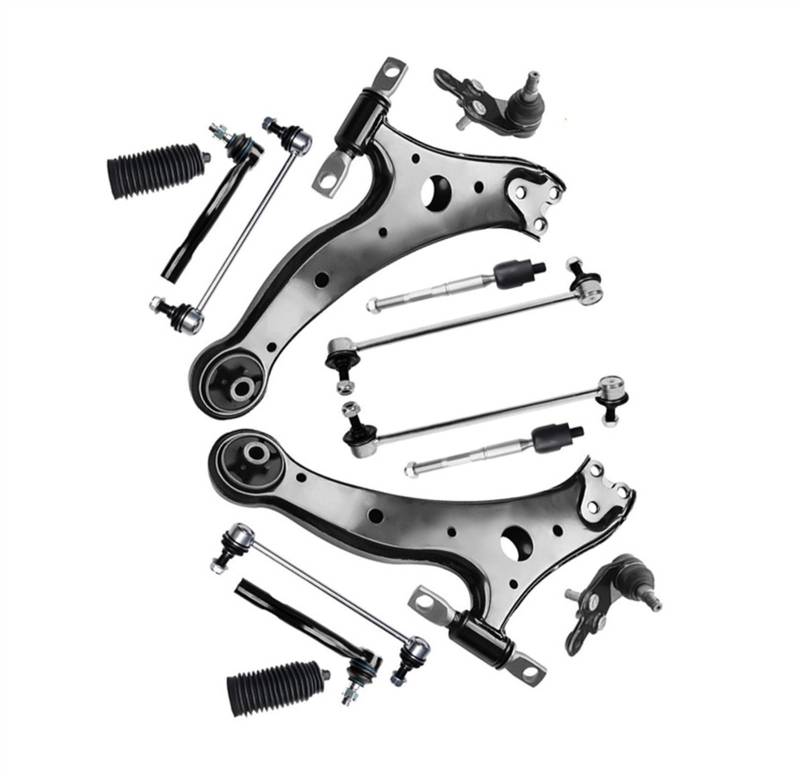 NUOSDEX Kompatibel Mit Toyota Für Camry 2007 2008 2009 2010 2011 Vorderer Unterer Querlenkerstabilisator Stabilisator Endglied Spurstangensätze Aufhängungsteile Querlenker von NUOSDEX