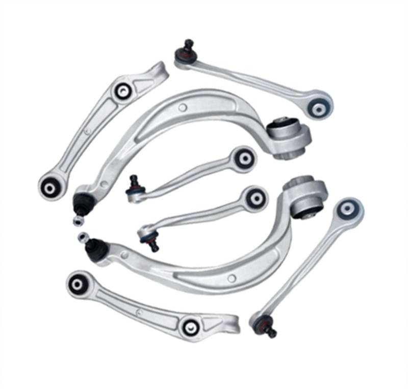 NUOSDEX Kompatibel mit A4 für Quattro A4 Q5 2009 2010 S4 2010 A5 S5 Auto vorne unten Oben hinten vorne Links rechts Querlenker Aufhängungssatz Querlenker von NUOSDEX