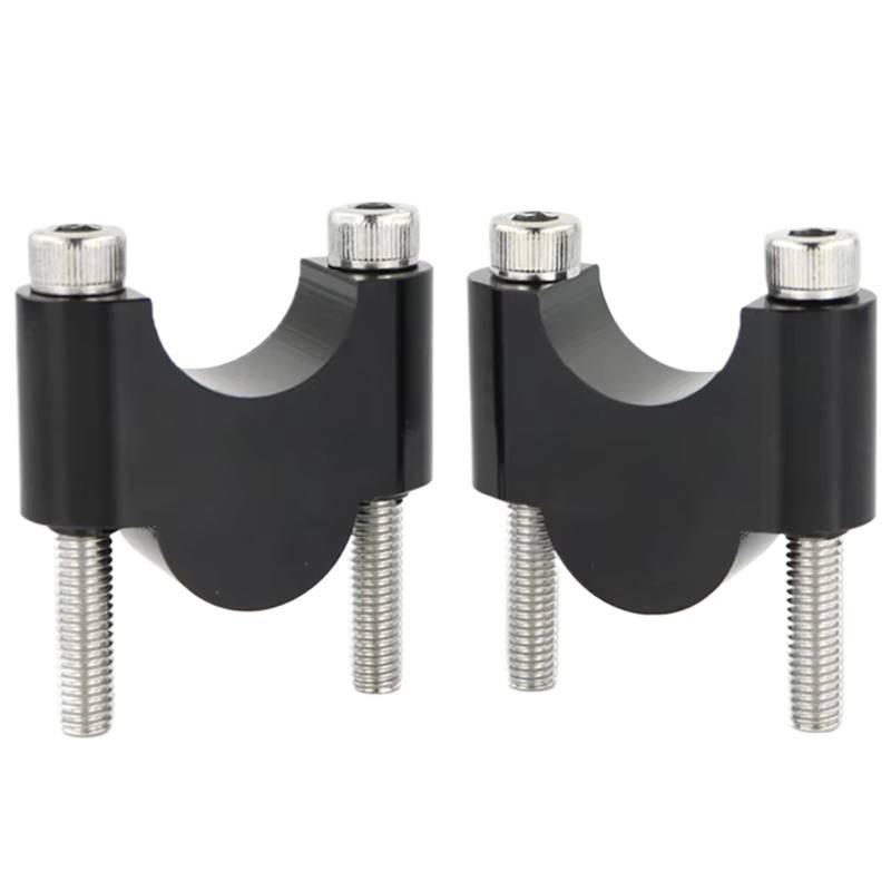NUOSDEX Motorrad Lifter Bar Riser Kompatibel Mit Suzuki Für GSX 1250 FA 2009–2016 Für DR-Z110 2003–2005 22 Mm 7/8 Zoll Lenkererhöhung Nach Hinten Verschobene Montageverlängerung Versetzt(Black,30mm) von NUOSDEX