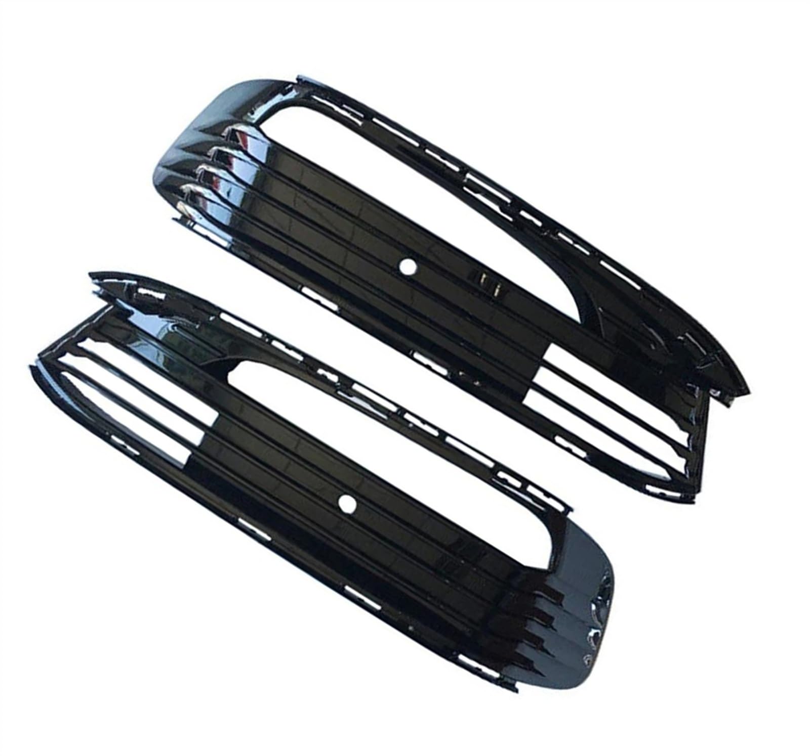 NUOSDEX Nebelscheinwerfergitter Kompatibel Mit 7er Serie 740i 750i Für XDrive M760i Für XDrive Nebelscheinwerfer Grillabdeckung Zierleiste Nebelscheinwerferabdeckung 51117486835 51117486836(Pair) von NUOSDEX