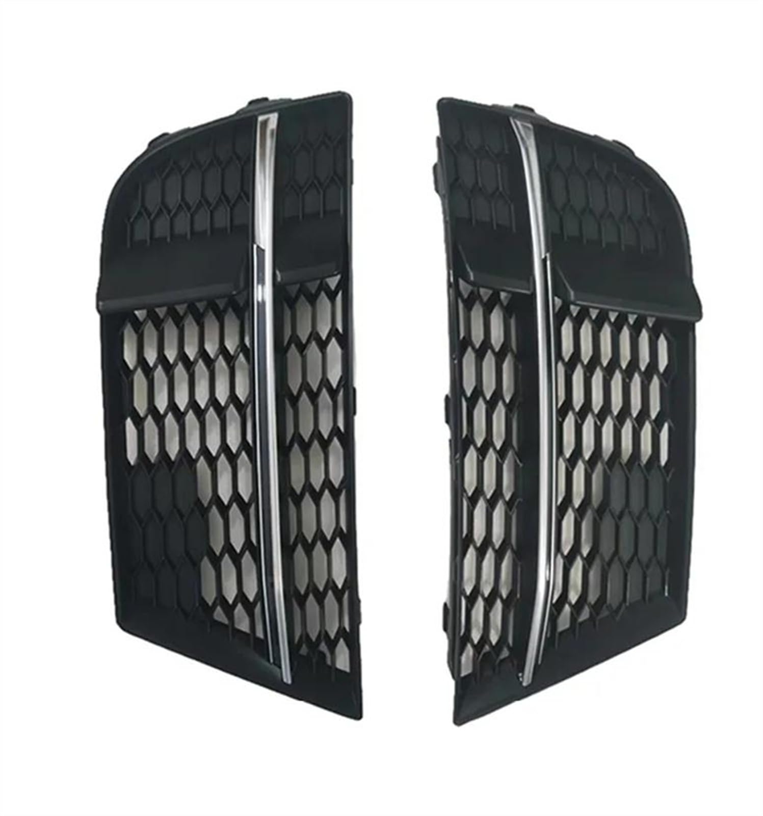 NUOSDEX Nebelscheinwerfergitter Kompatibel Mit A3 S3 2017 2018 2019 2020, Auto-Styling, Frontstoßstange, Nebelscheinwerfer-Kühlergrill, Waben-Hex-Nebelscheinwerfer-Grill-Abdeckung(color1) von NUOSDEX