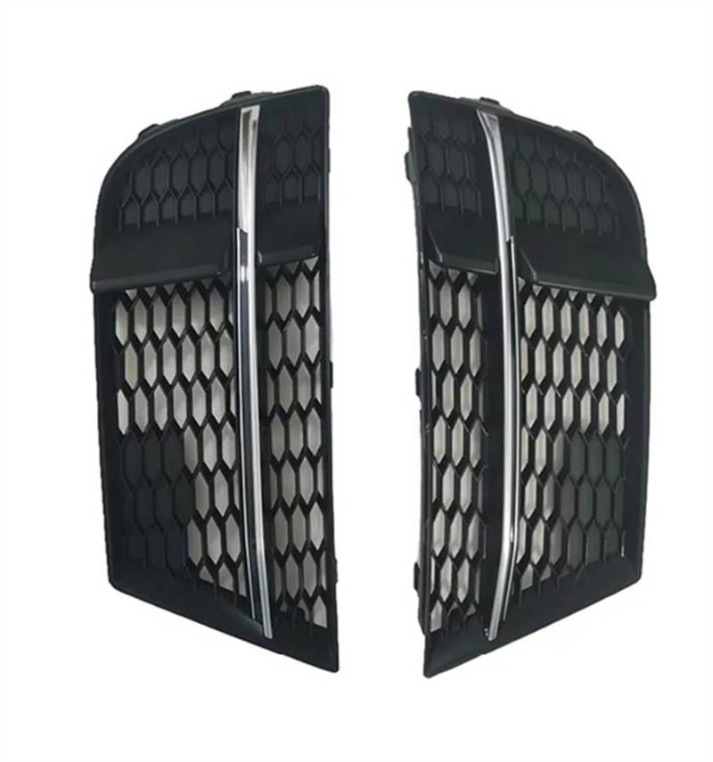 NUOSDEX Nebelscheinwerfergitter Kompatibel Mit A3 S3 2017 2018 2019 2020, Auto-Styling, Frontstoßstange, Nebelscheinwerfer-Kühlergrill, Waben-Hex-Nebelscheinwerfer-Grill-Abdeckung(color1) von NUOSDEX